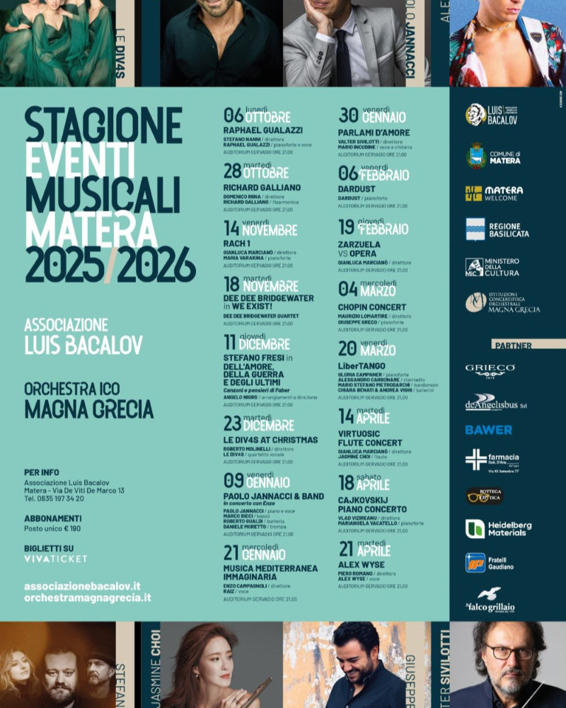 Alex Wyse - Stagione Concertistica di Matera