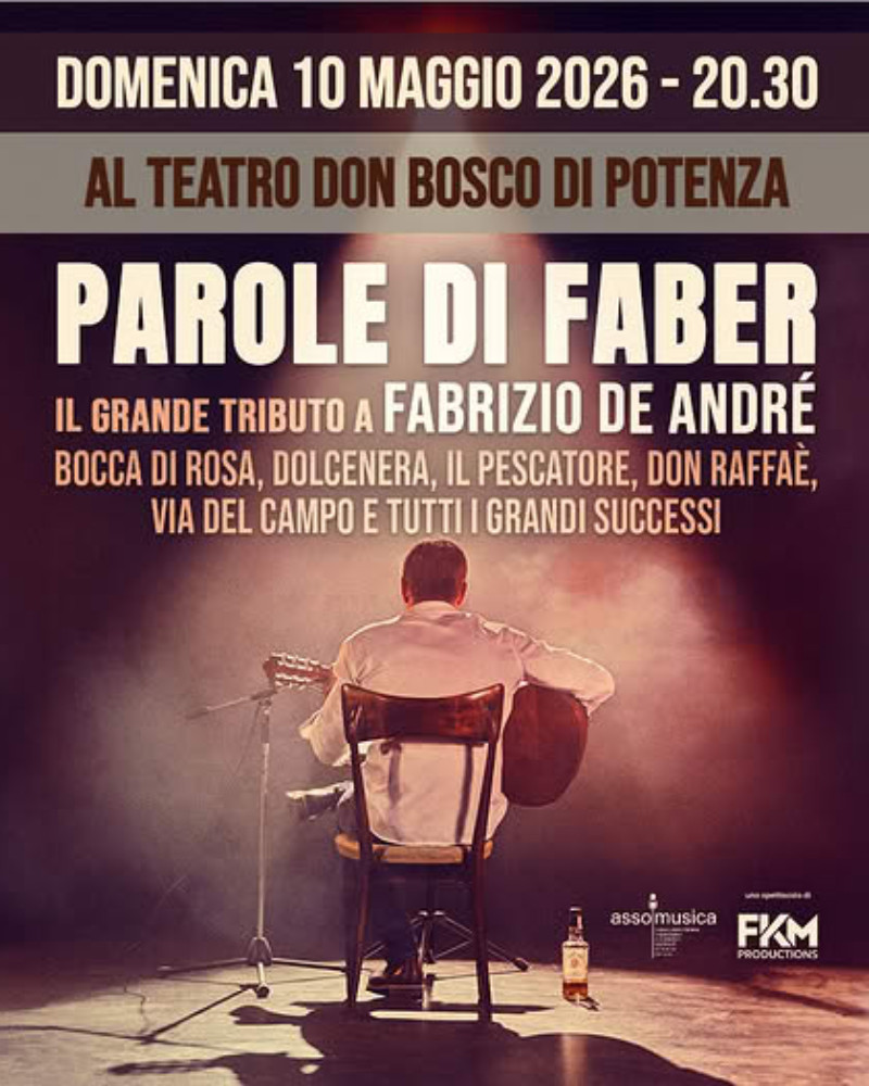 Parole di Faber – Il Grande Tributo a Fabrizio De André