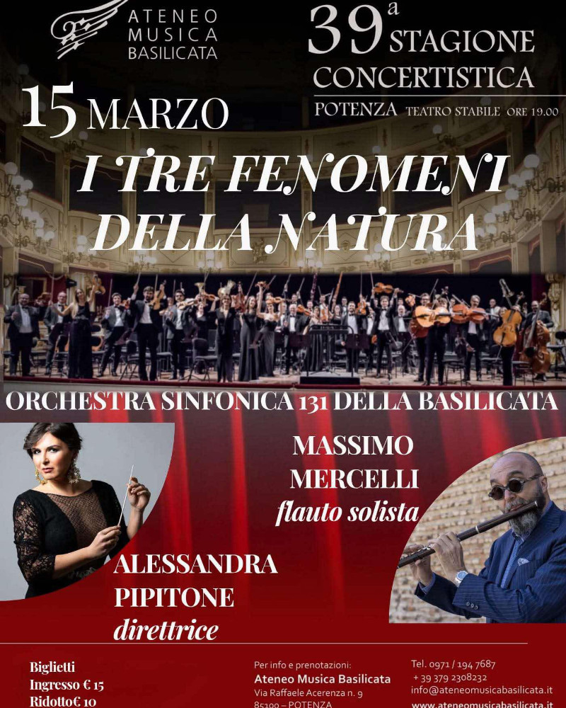 I tre fenomeni della natura