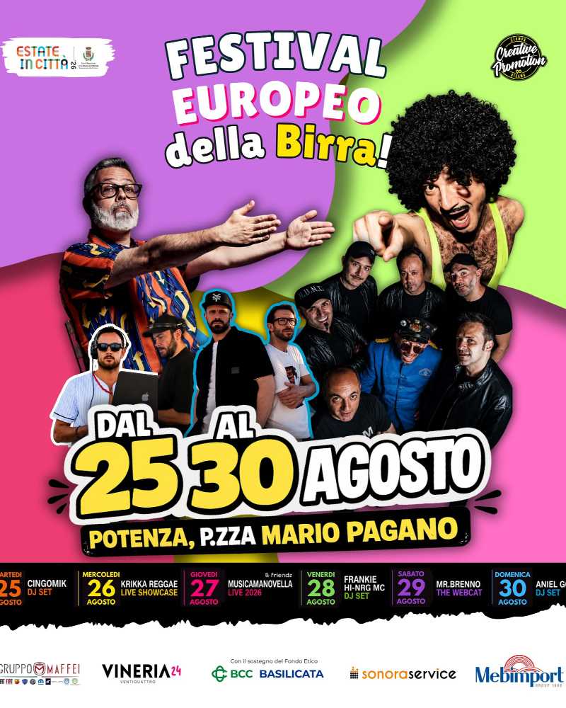 Festival Europeo della Birra 2026