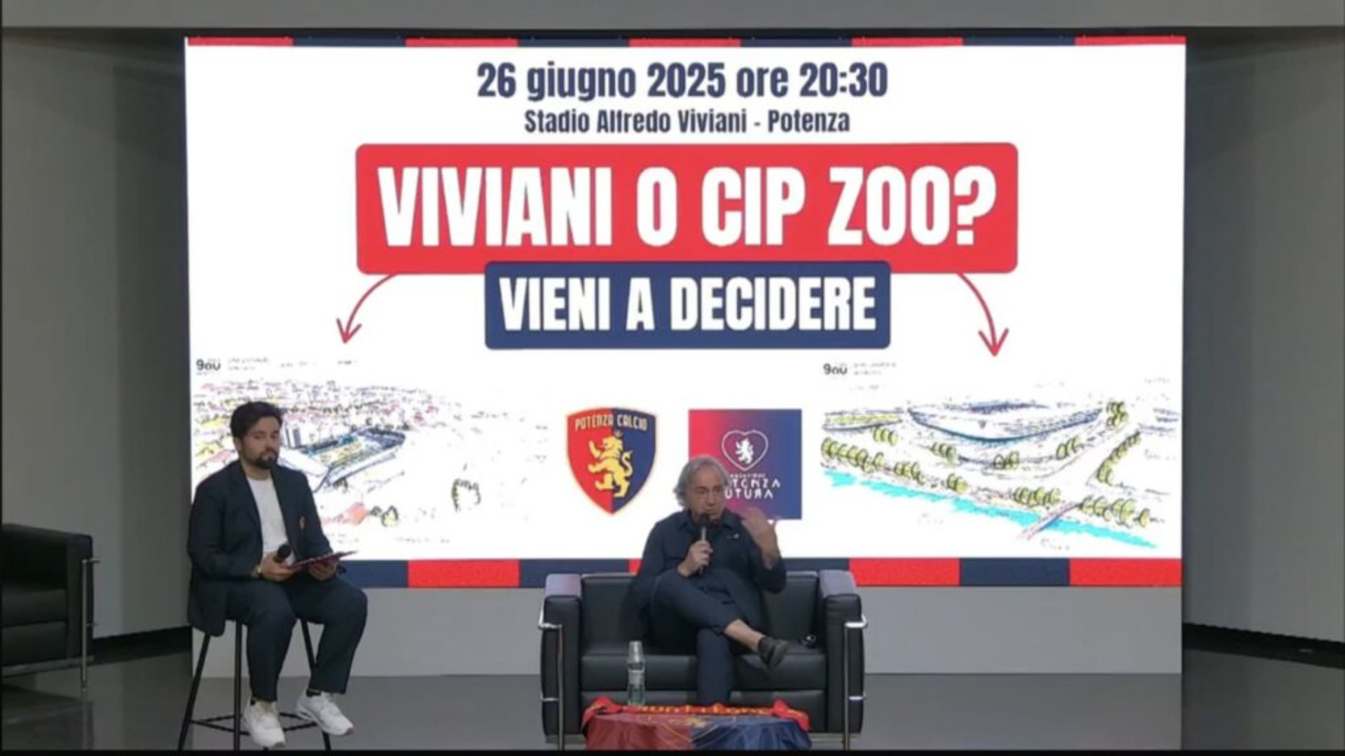 Serie C. Potenza, patron Macchia illustra i progetti sullo stadio