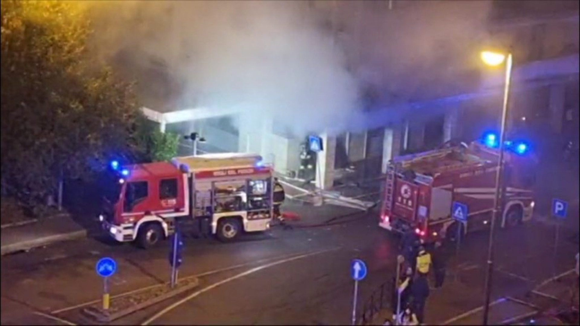 Paura a Potenza, ristorante a fuoco dopo esplosione