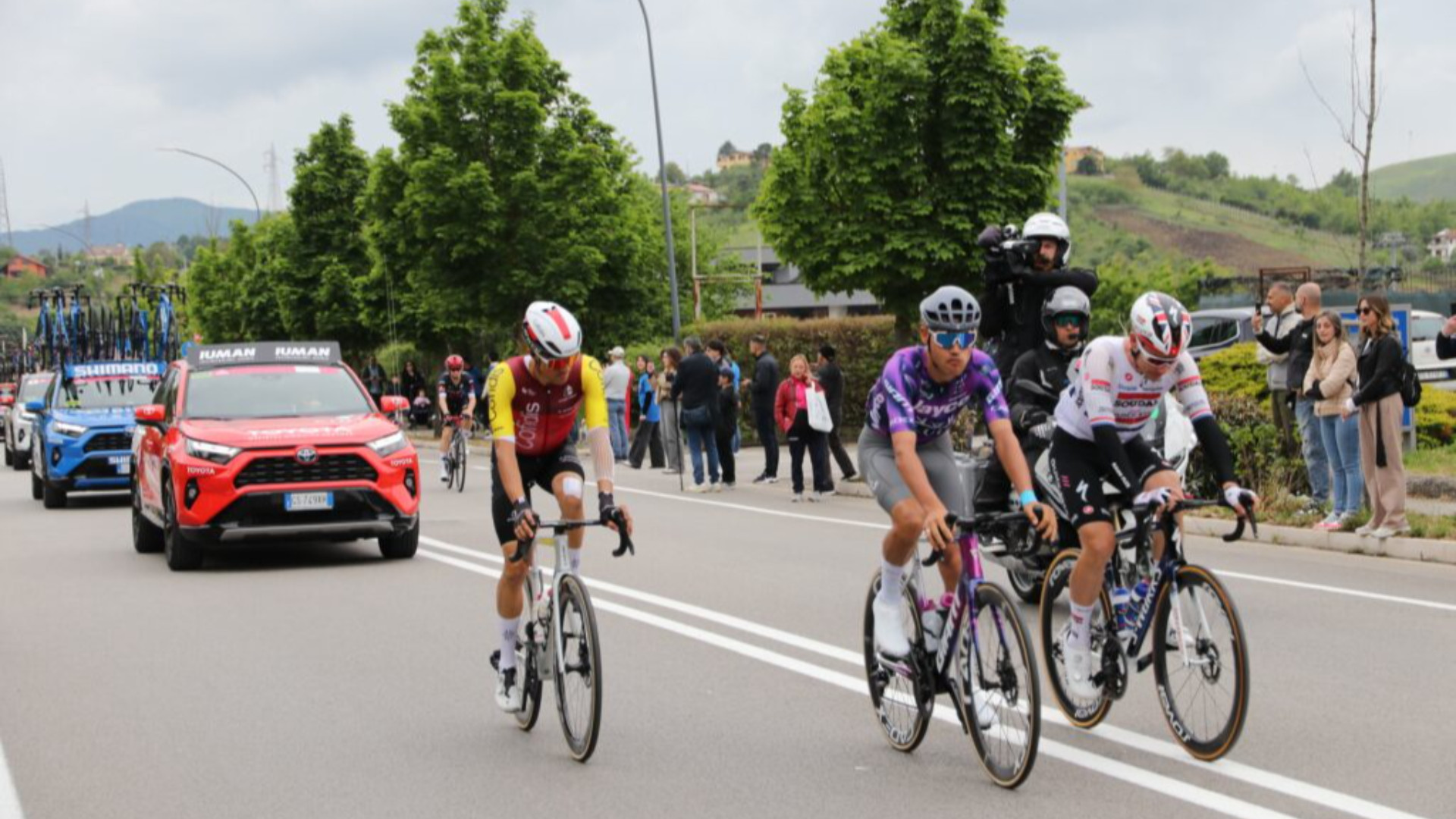 Potenza saluta il Giro d’Italia. Immagini e voci dalla 6^ tappa