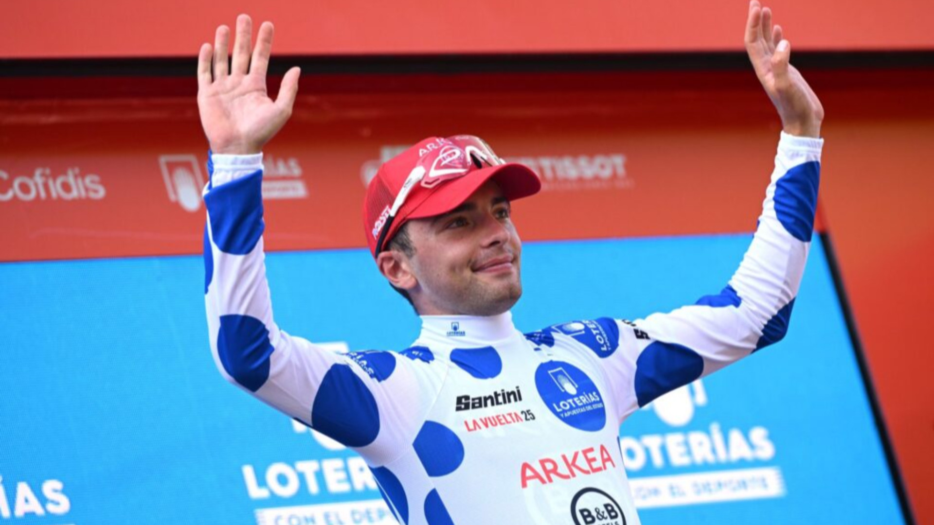 Alessandro Verre conquista la maglia a pois della Vuelta