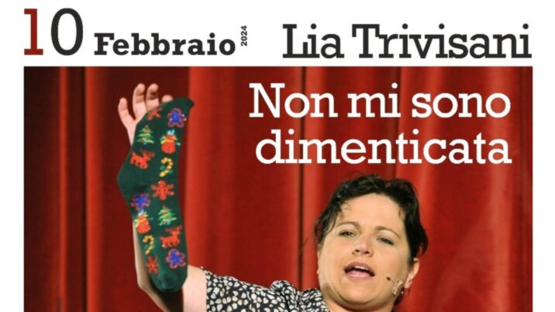 L’ironia di Lia Trivisani in scena con “Non mi sono dimenticata”