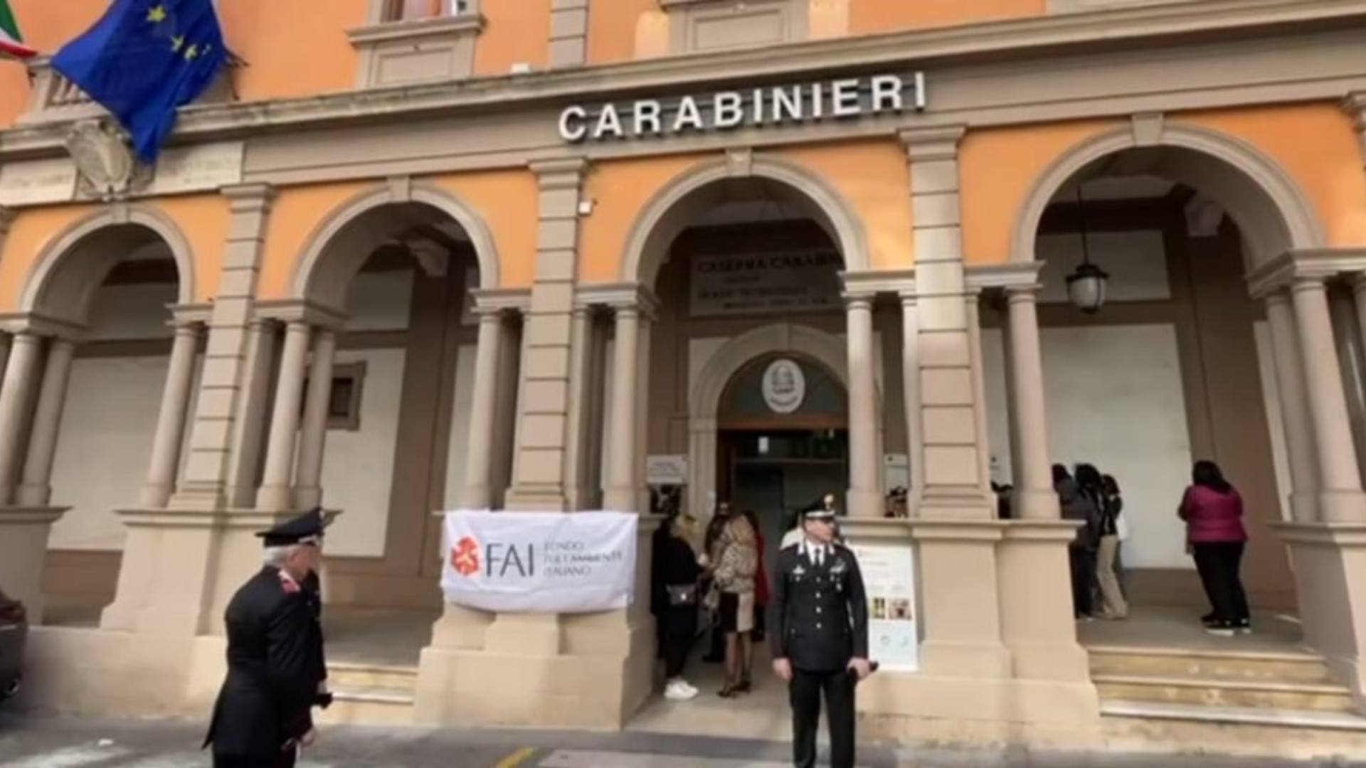 Alla scoperta della storia della caserma dei carabinieri