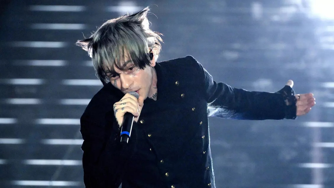 Arisa durante la prima serata della 76esima edizione del Festival di Sanremo