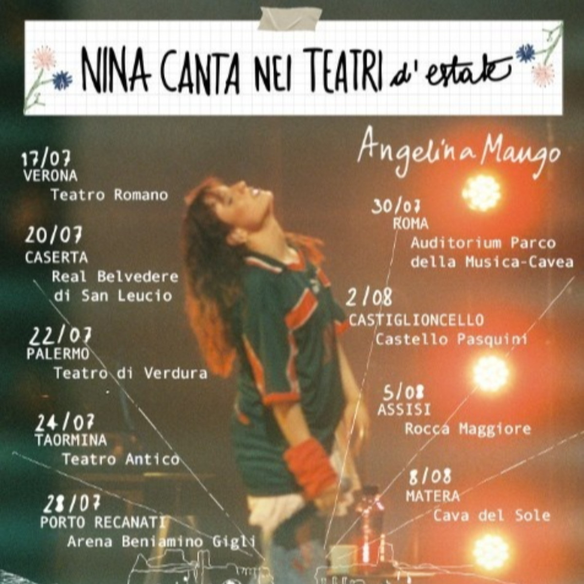 Angelina Mango in concerto alla Cava del Sole l'8 agosto