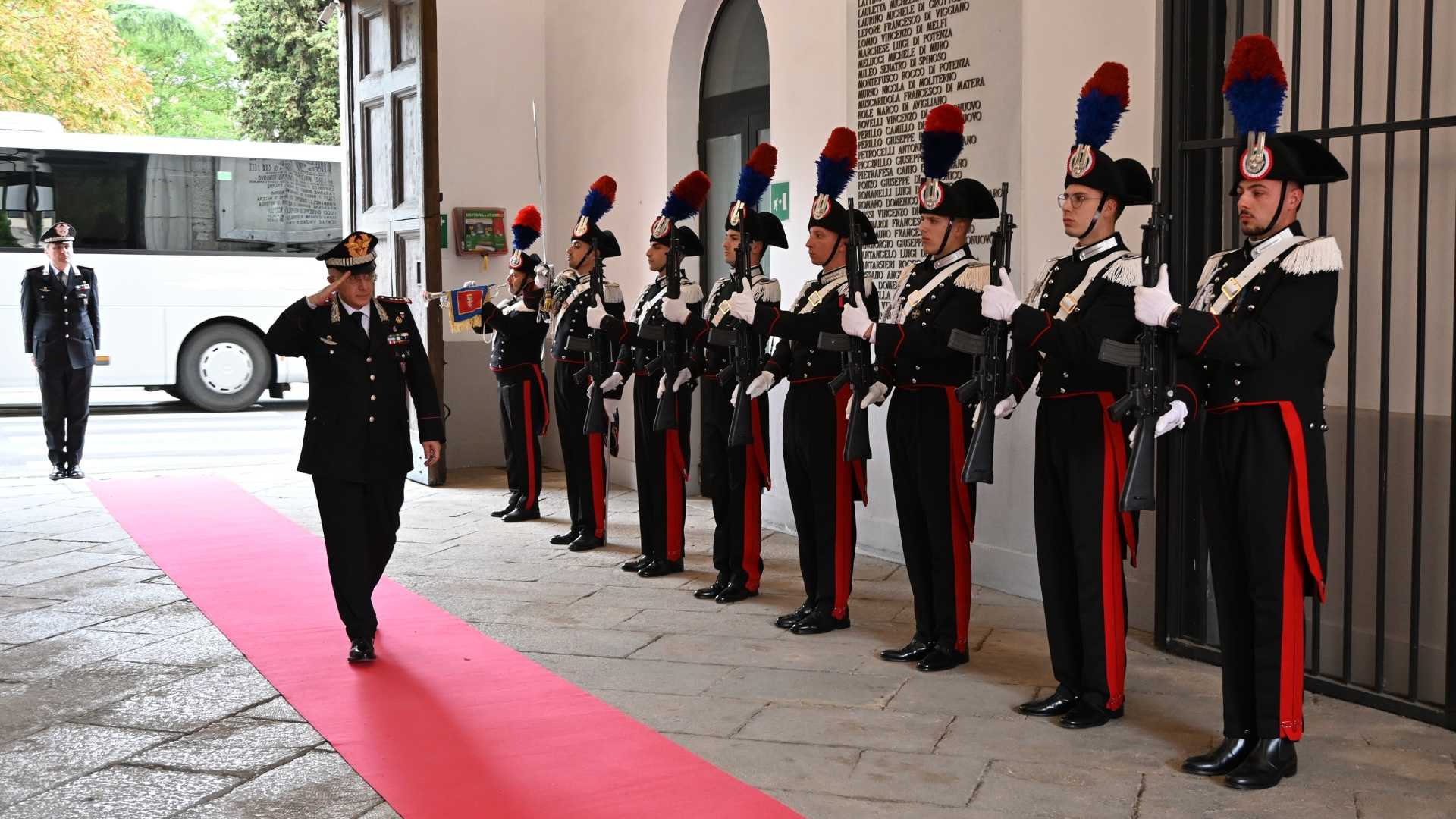 Il ritorno del generale Castello a Potenza: “Qui ho lasciato il cuore”