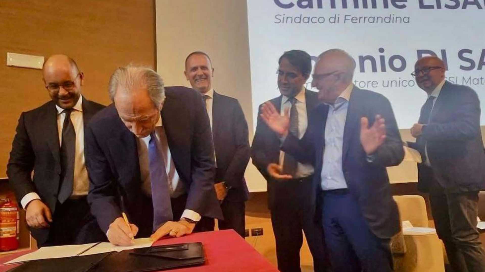 Ferrandina, l’interporto guarda a Taranto: firmato l’accordo