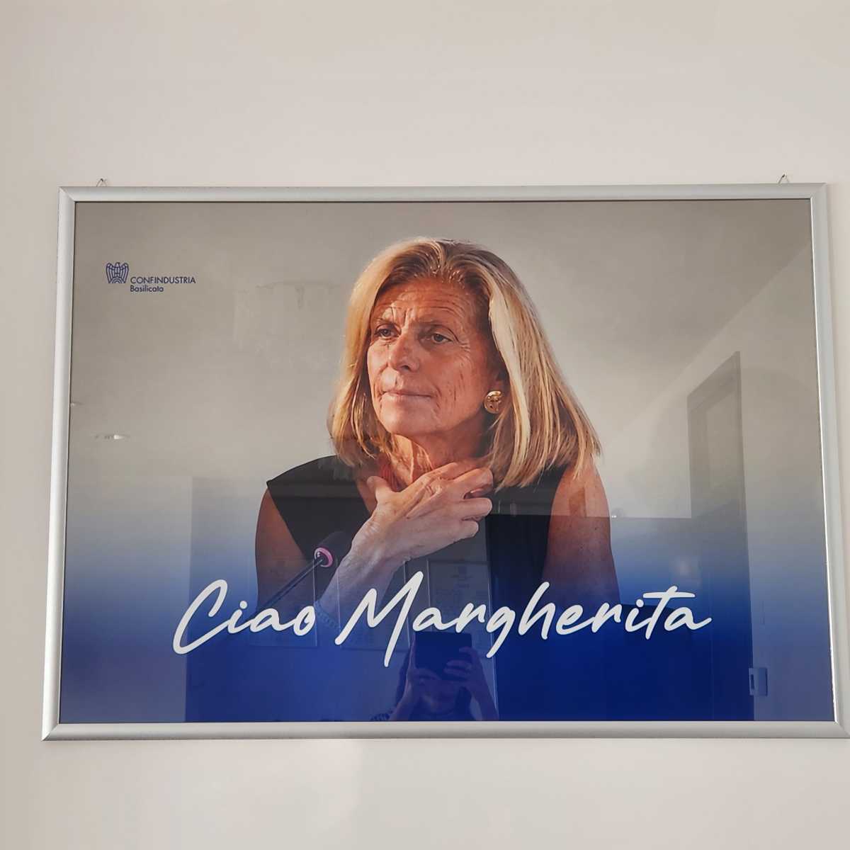 Margherita Perretti, il ricordo diventa storia: Confindustria Basilicata le dedica la sala della Presidenza