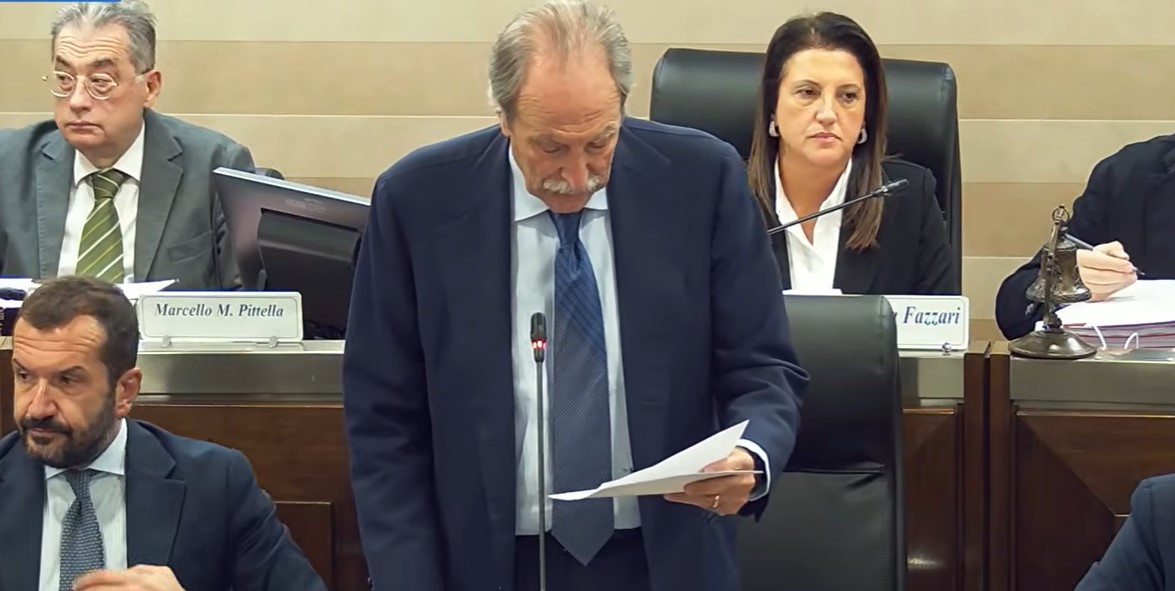 Il presidente Vito Bardi